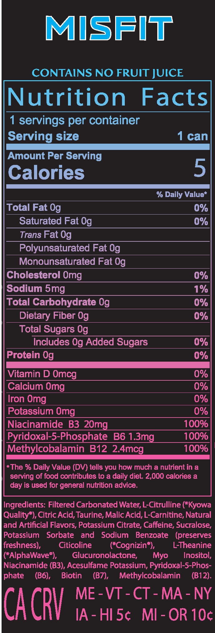 Misfit Energy Purple Pineapple